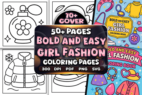 Bold Easy Girl Fashion Graphics