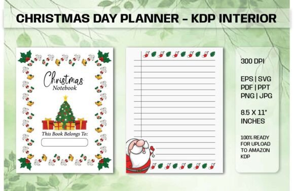 Christmas Day Planner Graphics for Freebies
