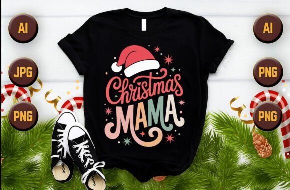 Christmas Mama Gift Classic T-Shirt Graphics