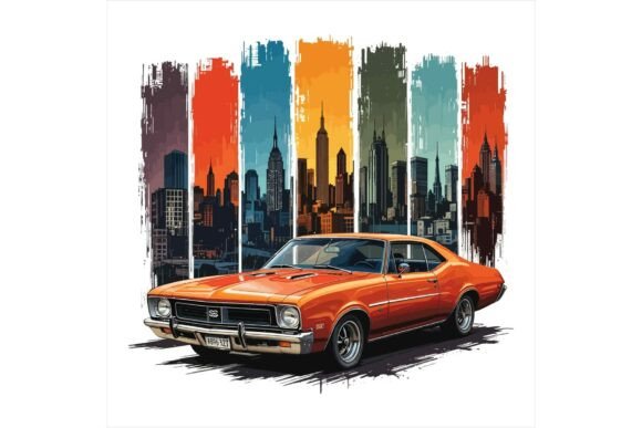 Cute Cartoon Cars SVG for T-Shirt Designs