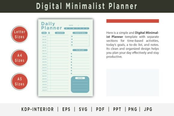 Digital Minimalist Planner