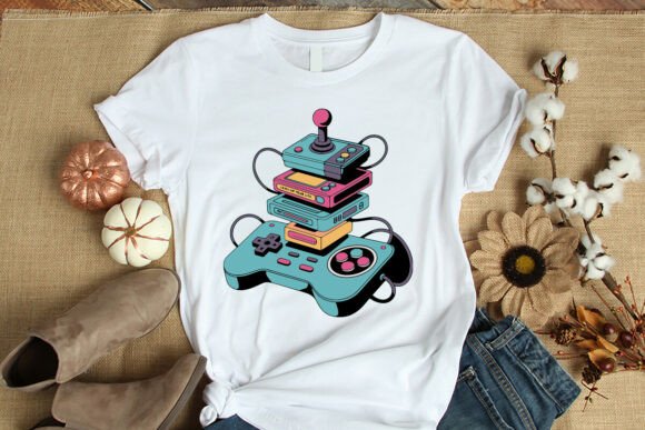 Gaming Controller T-Shirt Design