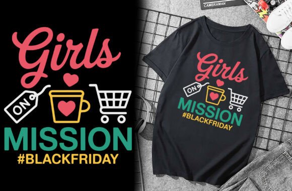 Girls on Mission Blackfriday Vector
