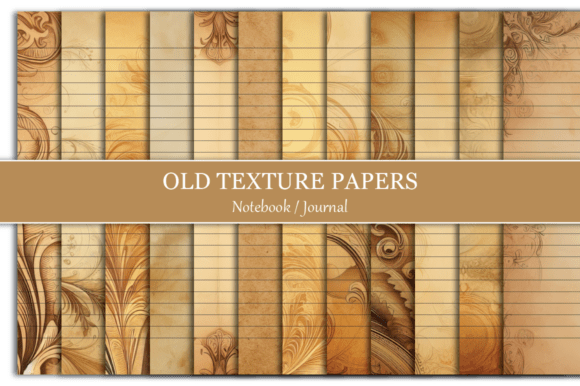 Old Texture Papers Journal Graphics for Kdp Interiors